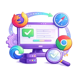 Tests multi navigateurs